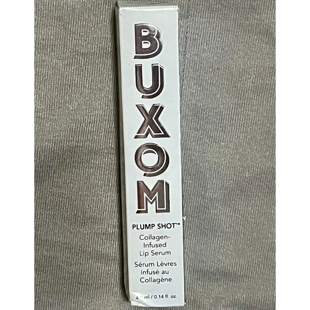 BUXOM Plump Shot Collagen Infused‎ Lip Serum ~ FILLER ~ (Clear) 4ml NIB